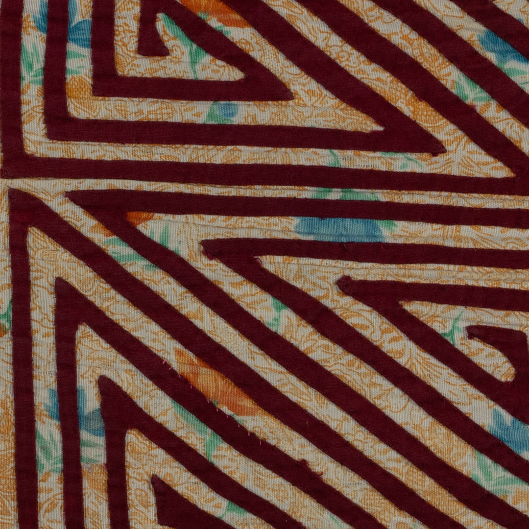 Vintage Background Material ZigZag Mola