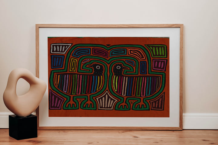 Orange And Green Tale Of Two Tails Mola