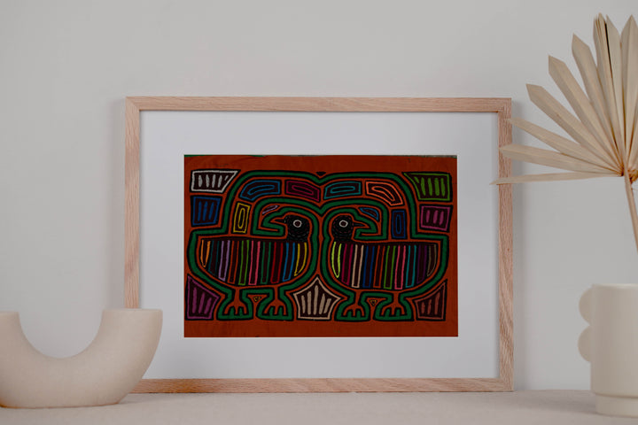 Orange And Green Tale Of Two Tails Mola