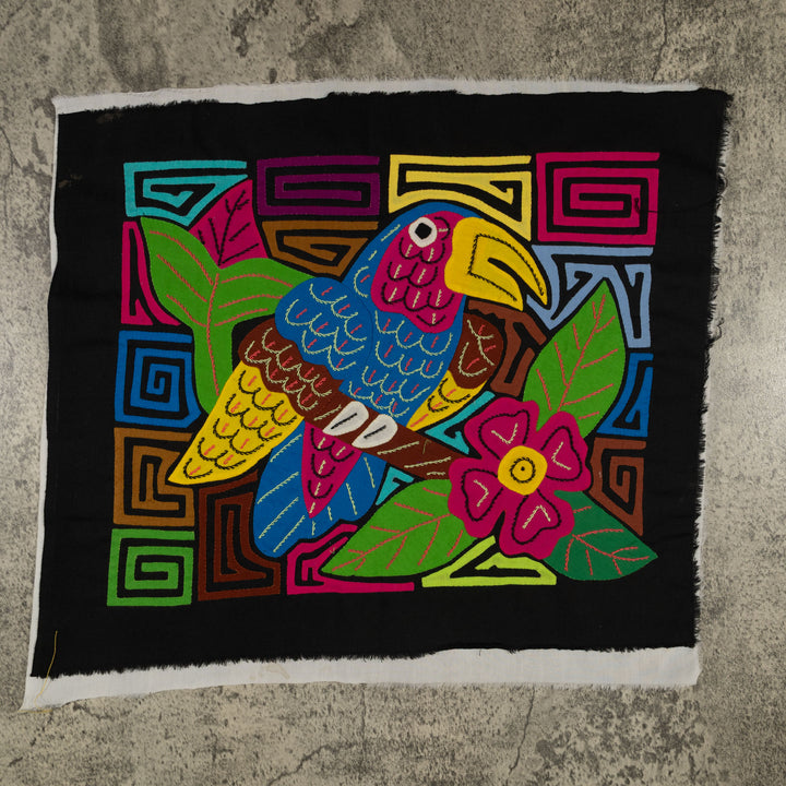 Fantasy Red Blue And Yellow Toucan Bird Mola