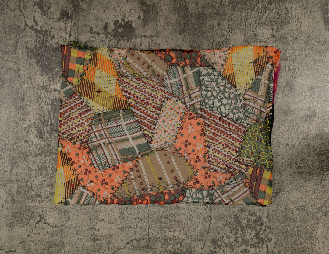 Vintage Rainbow Fancy Bird Mola