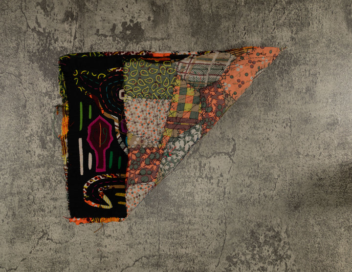 Vintage Rainbow Fancy Bird Mola