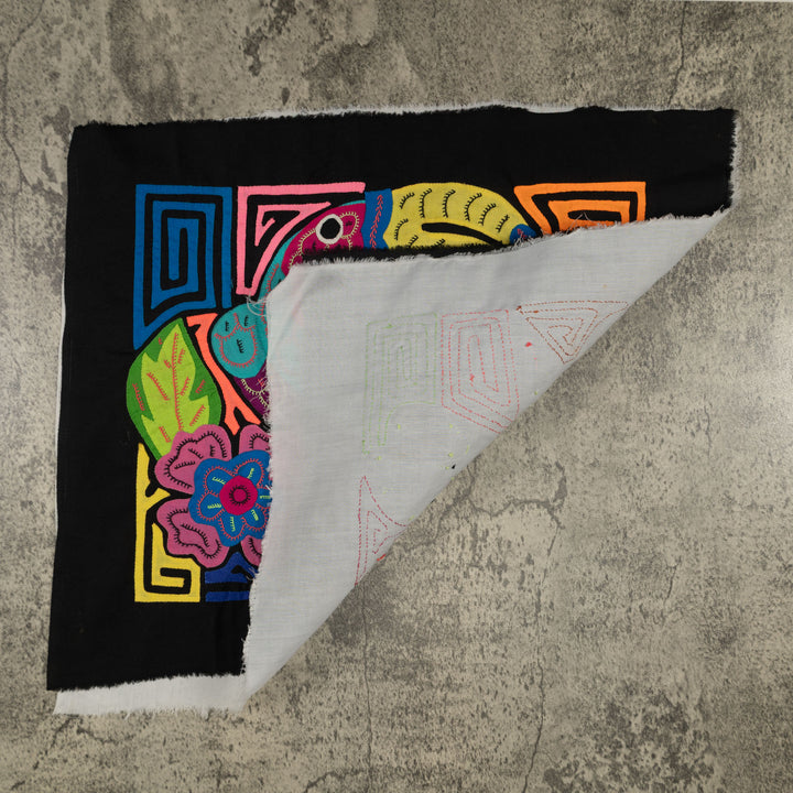 Fantasy Purple And Blue Toucan Parrot Bird Mola