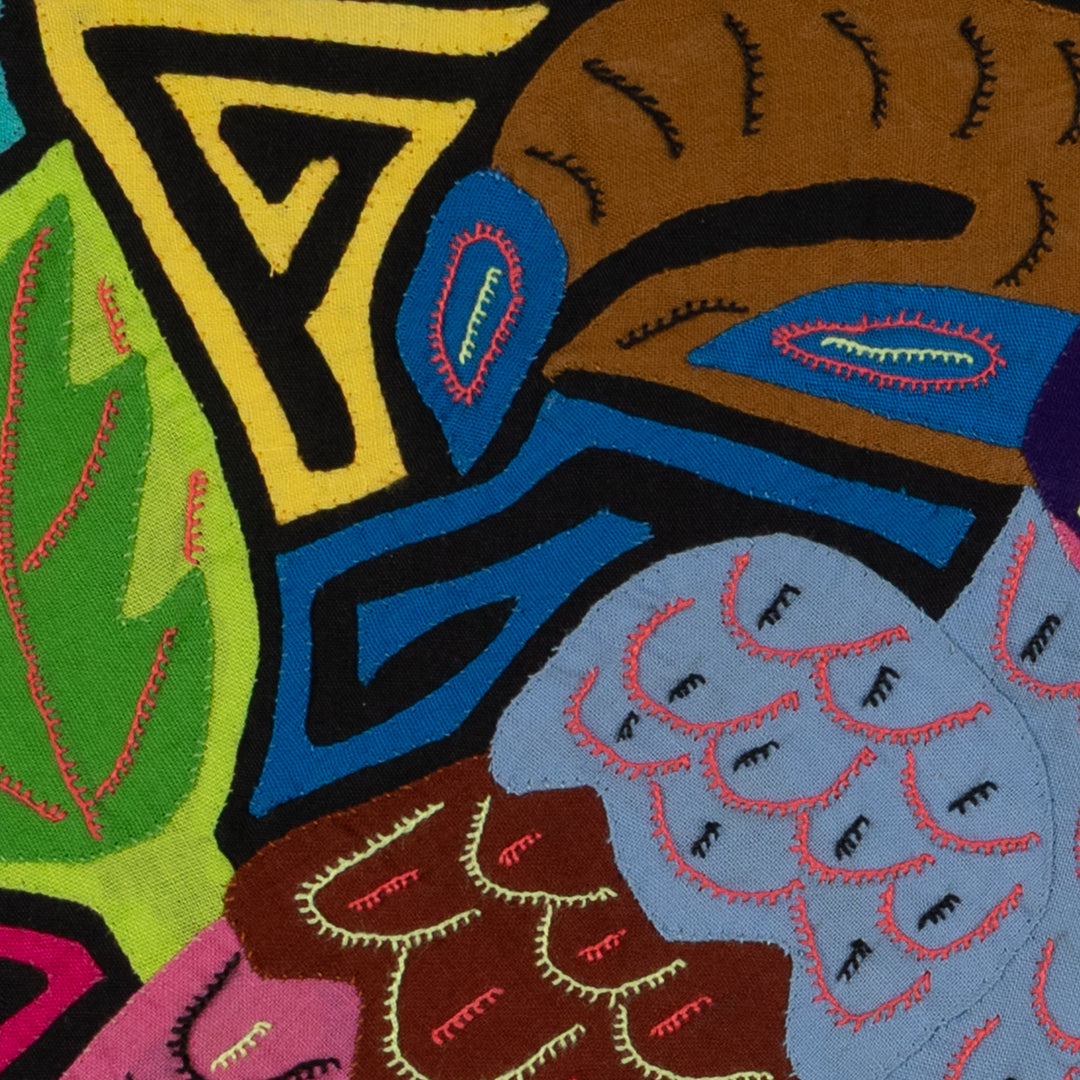 Fantasy Pink Gray And Green Toucan Parrot Bird Mola