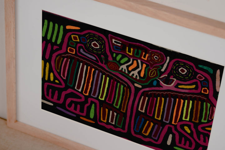 Traditional Multi-Color Family Affair Mola