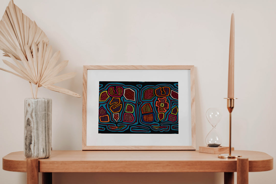 Traditional Multi-Color Garden Of Eden Mola