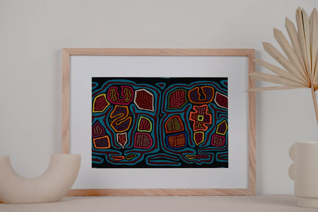 Traditional Multi-Color Garden Of Eden Mola