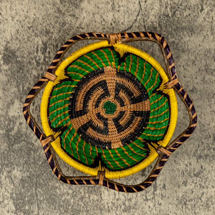 New Design Classic Hand Woven Plate Basket