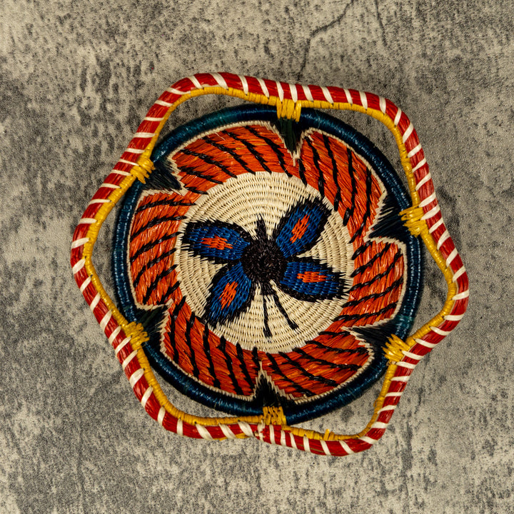 New Design Butterfly Hand Woven Bowl Basket