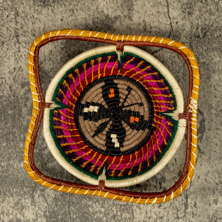 New Design Butterfly Hand Woven Bowl Basket