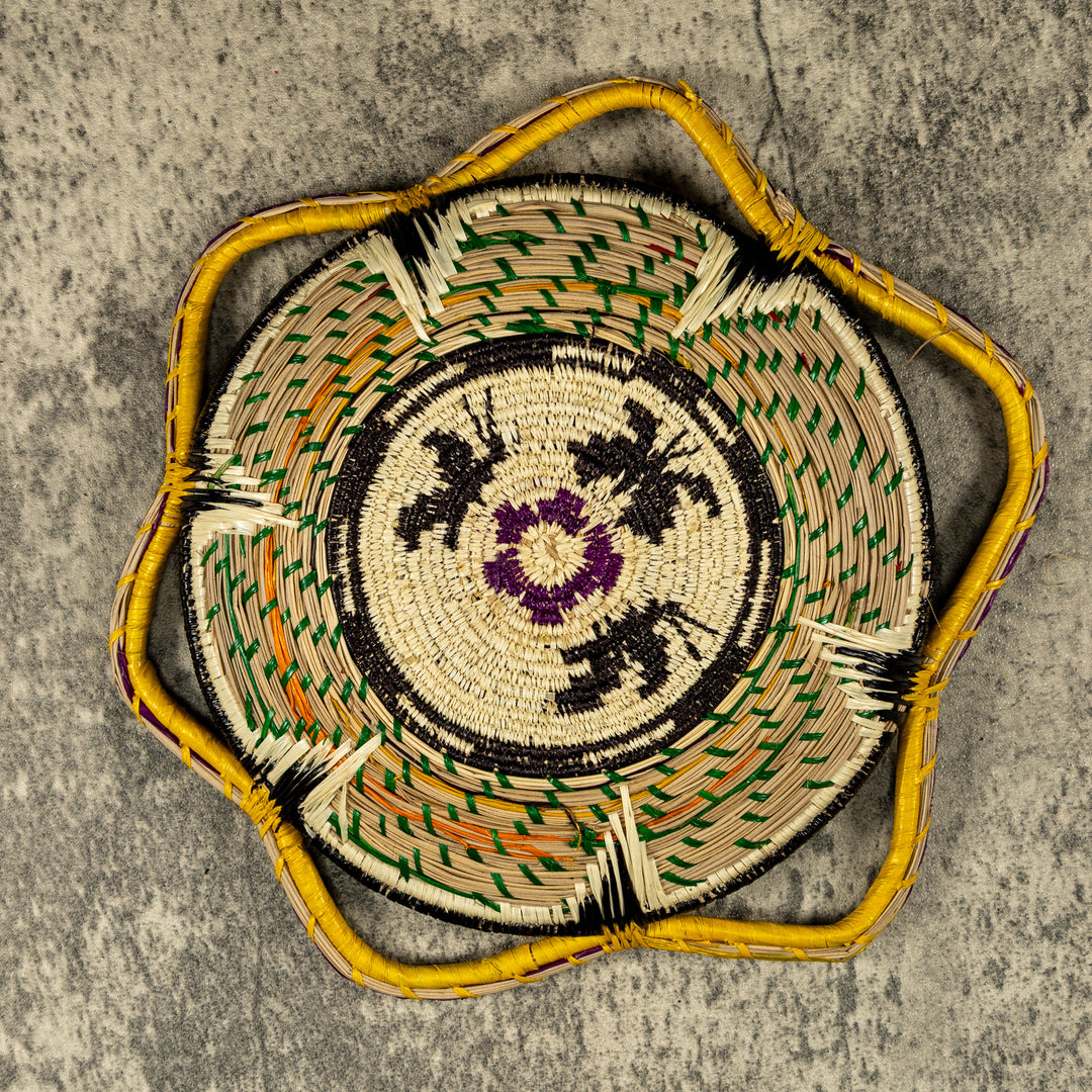 New Design Butterfly Hand Woven Bowl Basket
