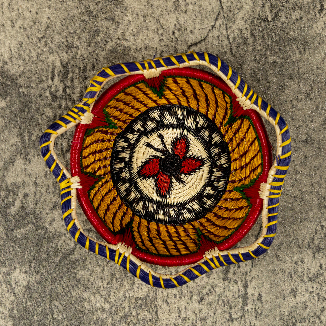 New Design Butterfly Hand Woven Bowl Basket