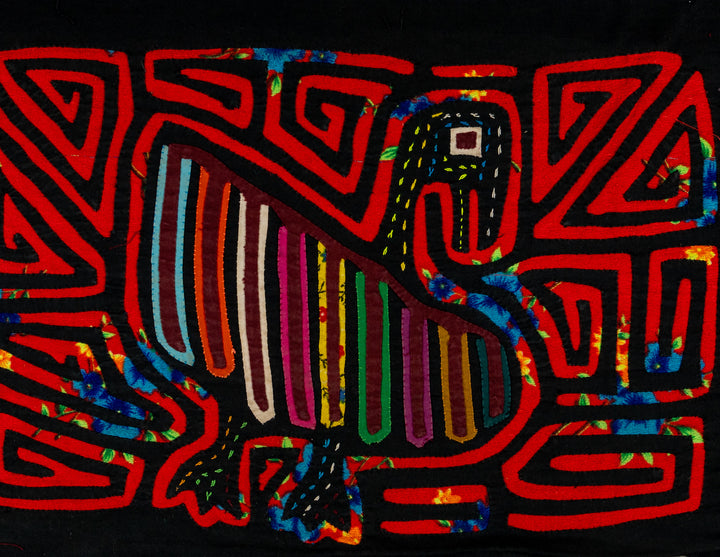 Black And Red Christmas Turkey Mola