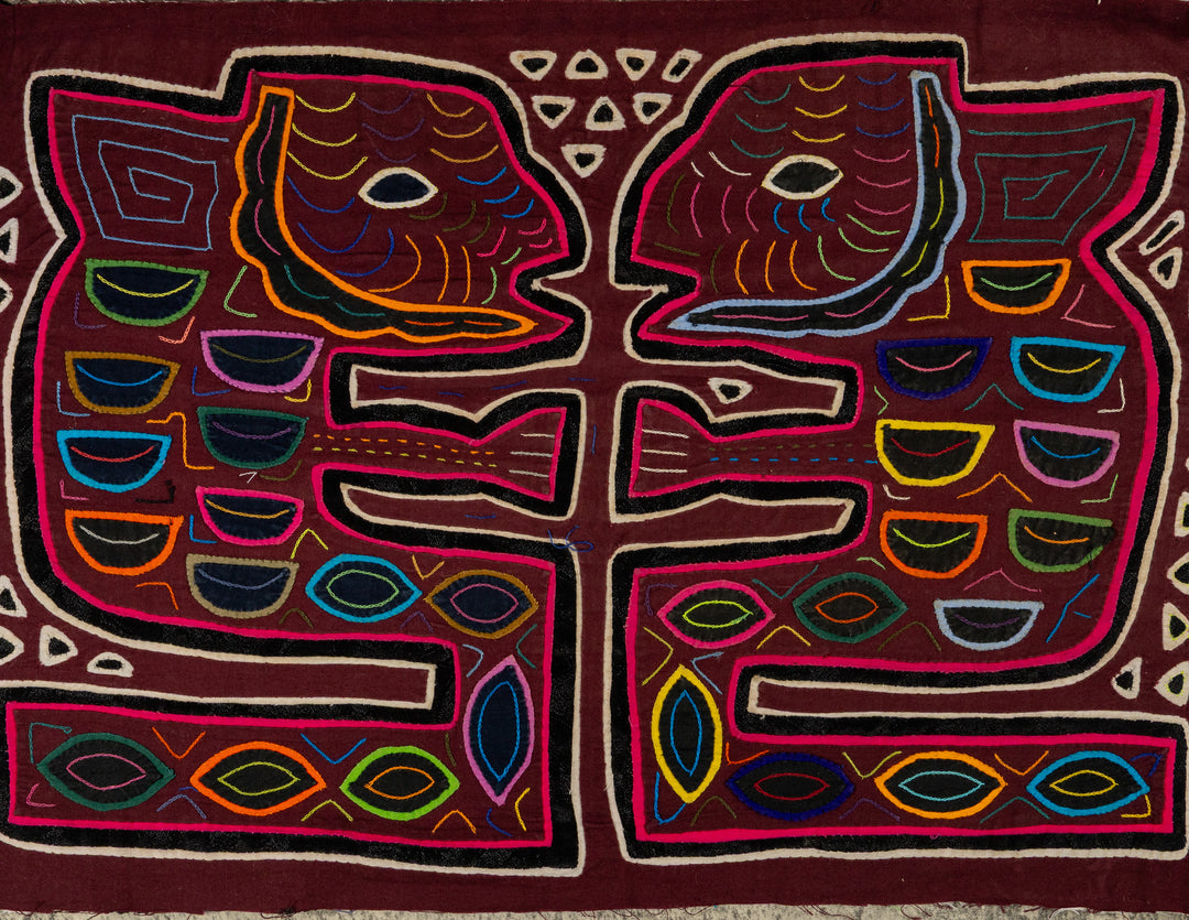 Fish Heads Kneeling In Prayer Mola