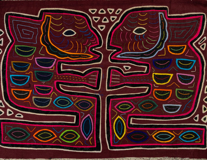 Fish Heads Kneeling In Prayer Mola