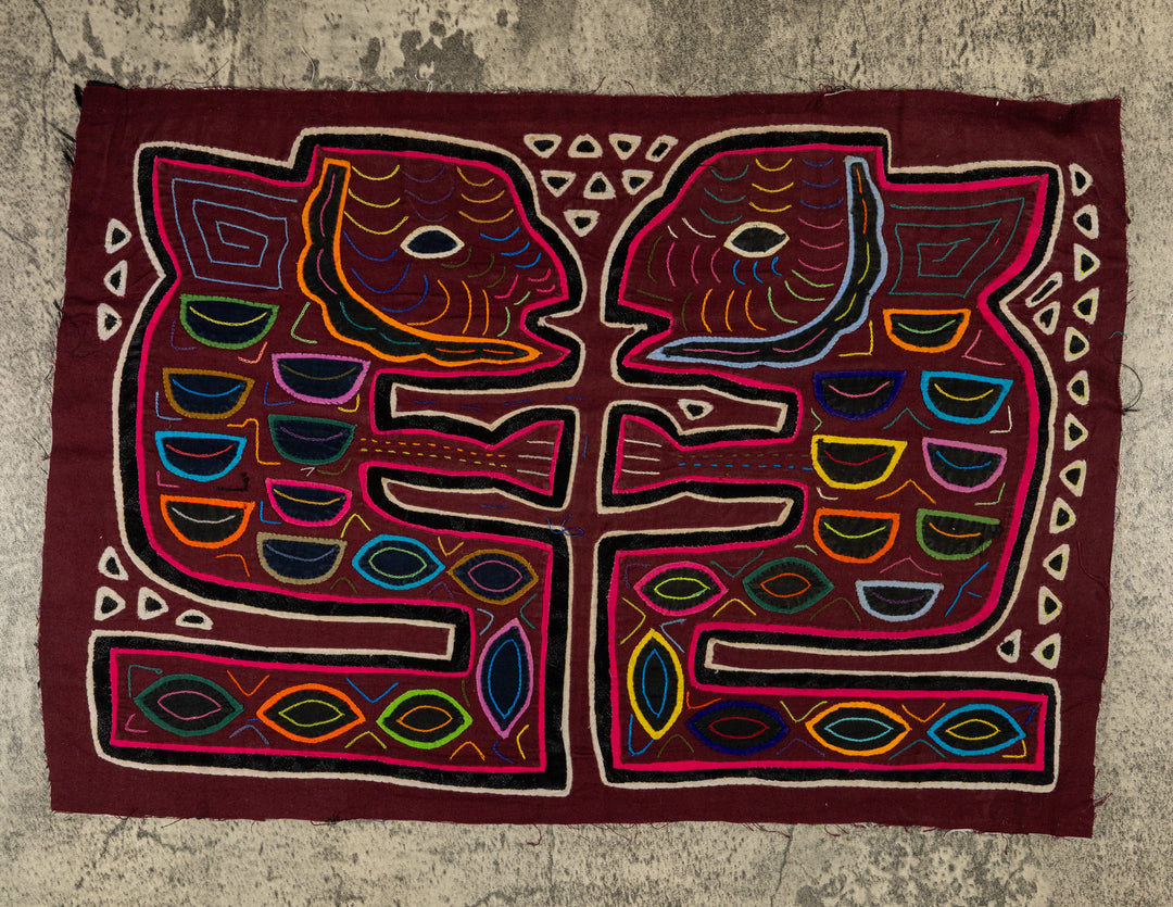 Fish Heads Kneeling In Prayer Mola