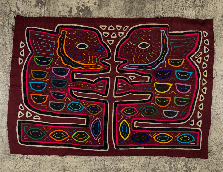 Fish Heads Kneeling In Prayer Mola