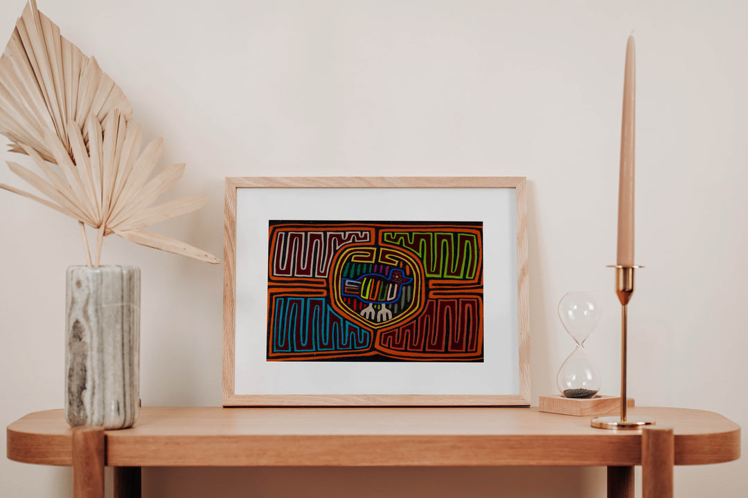 Multicolor Birdcage Mola