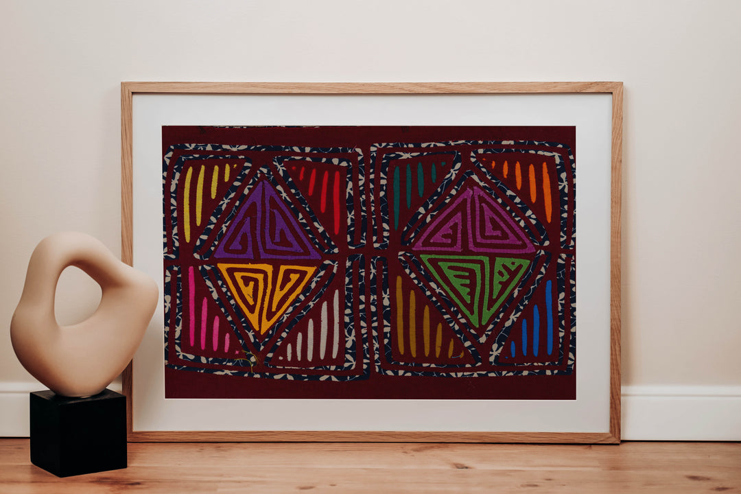 Multicolor Diamond Mola