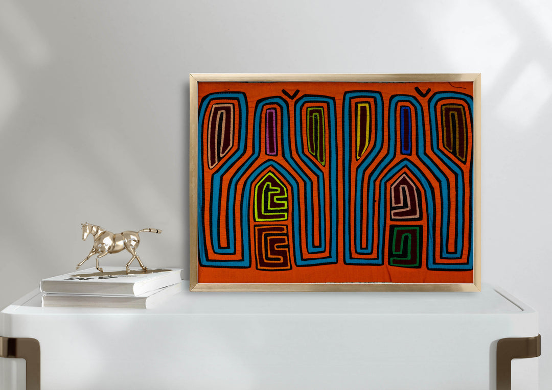 Orange And Turquoise Tuning Forks Mola