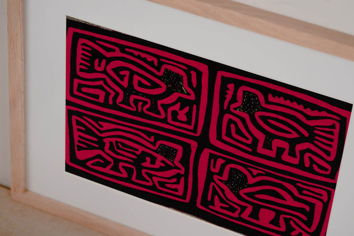 Red And Black Partridge In A Box Mola