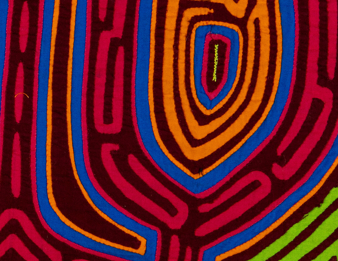 Orange And Blue Owl Eyes Mola