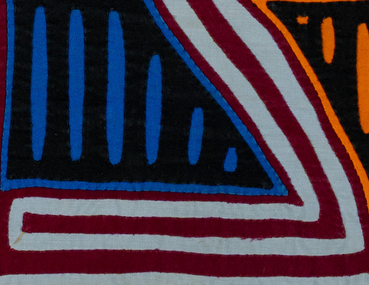 Burgundy And Gray Stain Glass Panes Mola