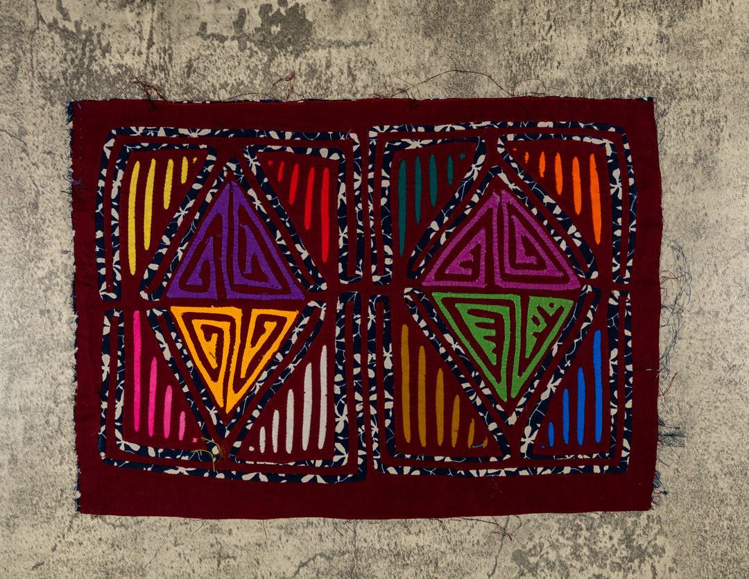 Multicolor Diamond Mola