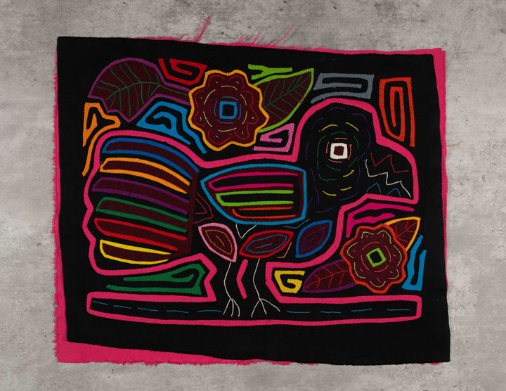 Black And Pink Songbird Mola