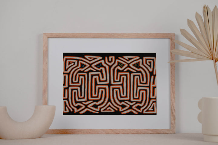 Black Orange And White Classic Design Mola