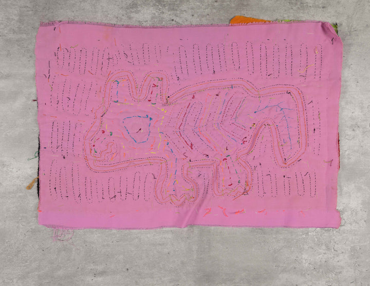 Black Red And Pink Dingo Dog Mola