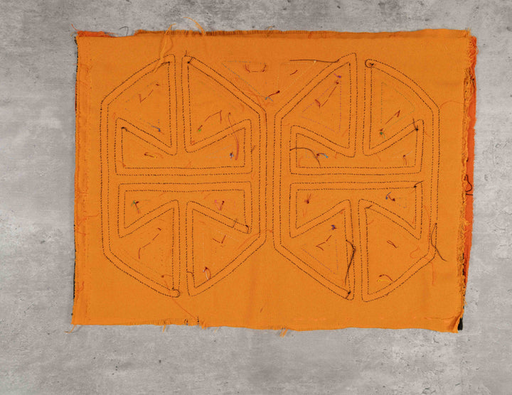 Orange Classic Kuna Design Mola