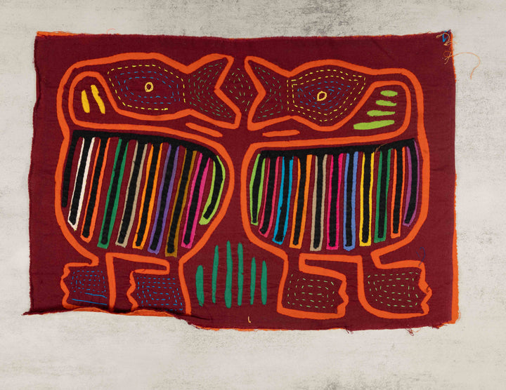 Burgundy And Orange Yakiyak Don&