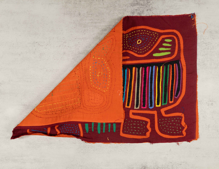 Burgundy And Orange Yakiyak Don&