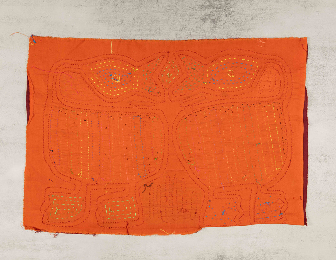 Burgundy And Orange Yakiyak Don&