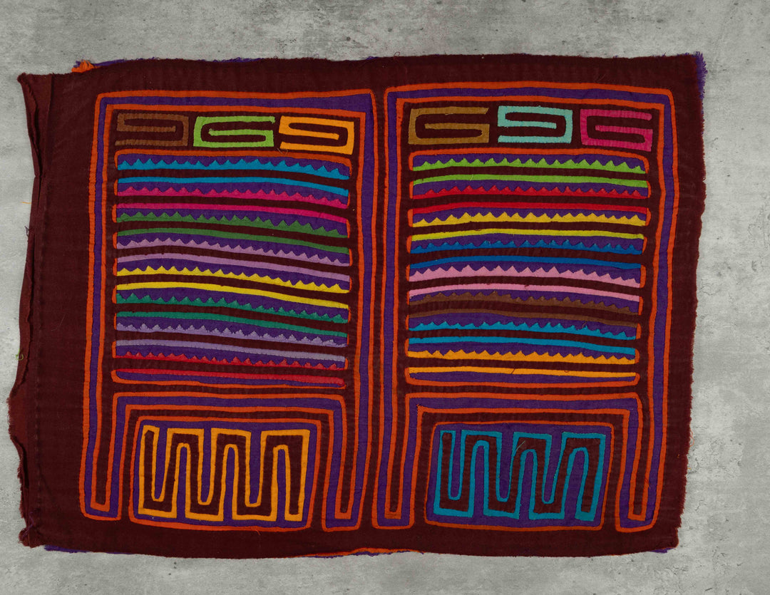 Rainbow Colors Washboard Mola