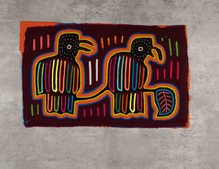 Orange Blue And Yellow Henpecked Husband Mola