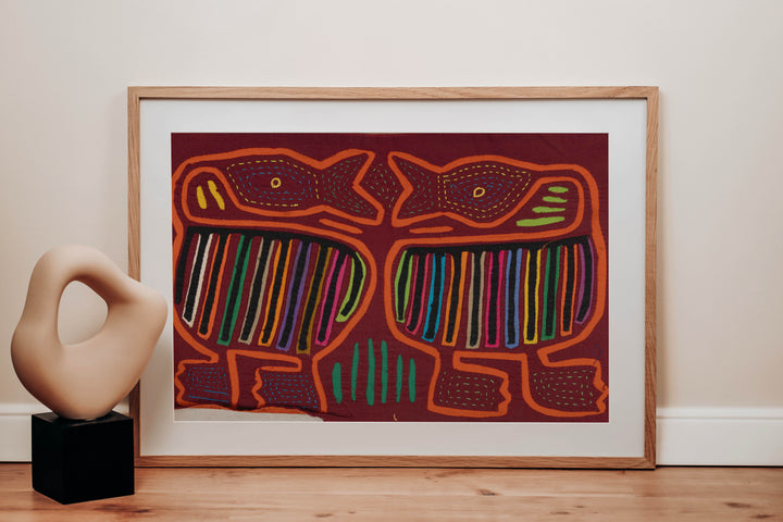 Burgundy And Orange Yakiyak Don&