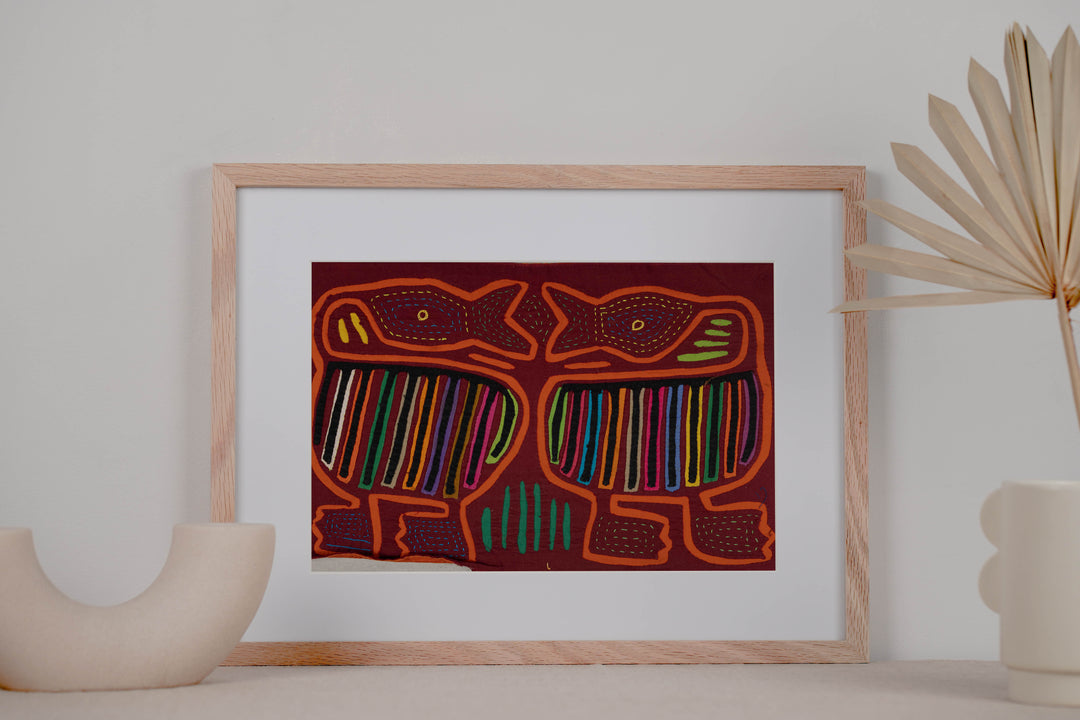 Burgundy And Orange Yakiyak Don&