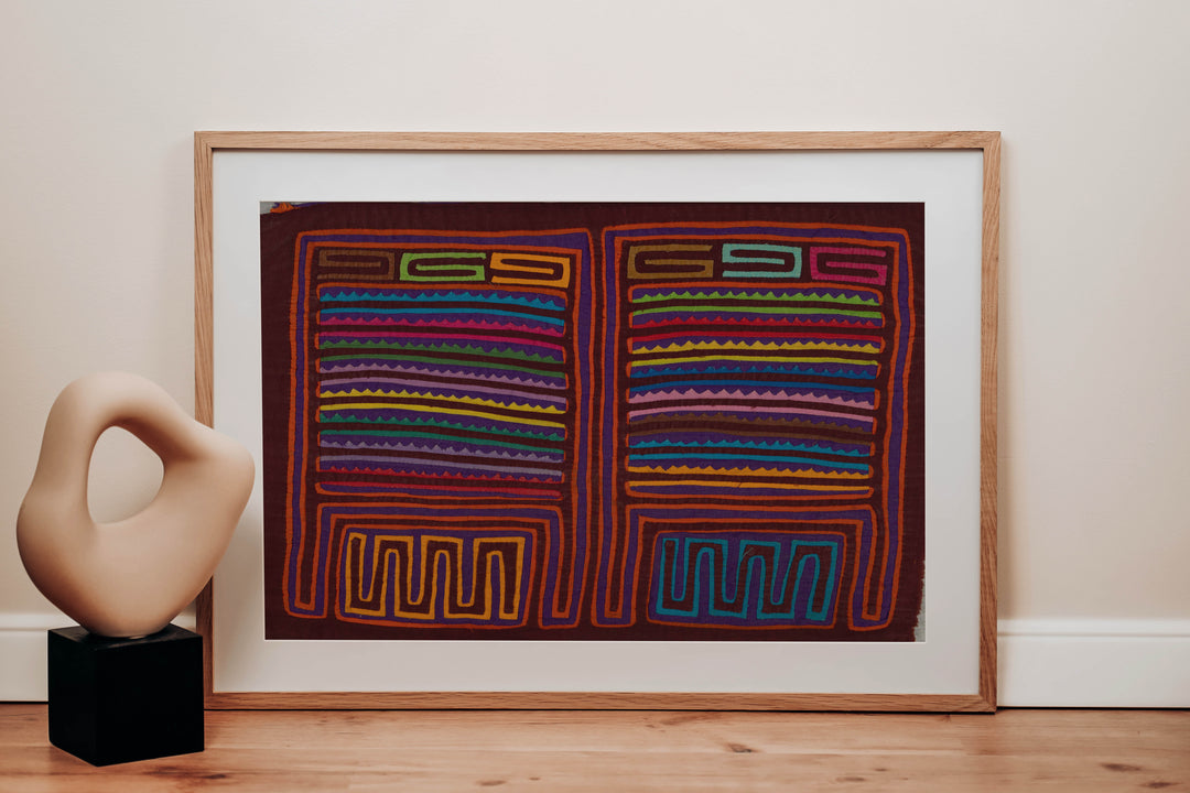 Rainbow Colors Washboard Mola