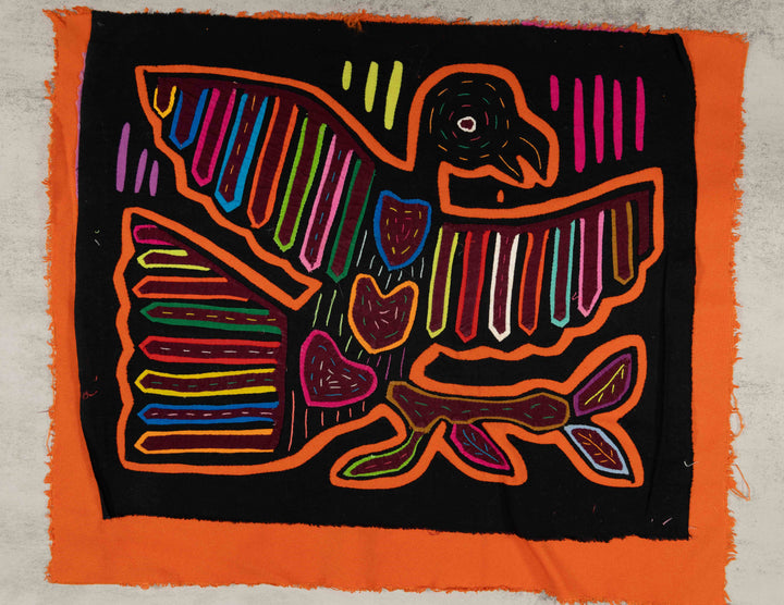 Orange And Black Peace Dove Bird Mola