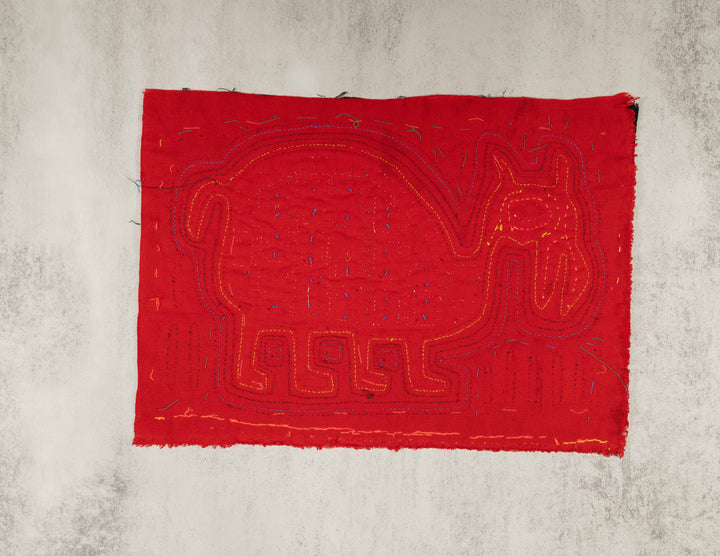 Black Red And Blue One Hump Egyptian Camel Mola