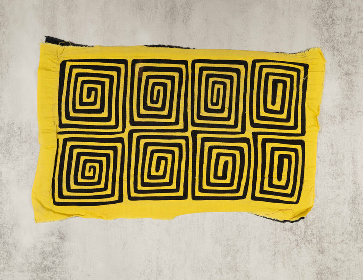 Vintage Black And Yellow Classic Design Mola