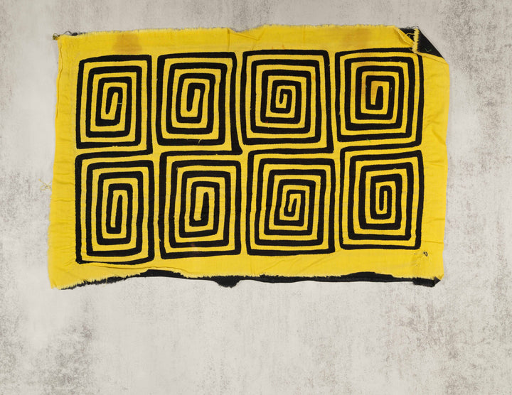 Vintage Yellow And Black Classic Design Mola