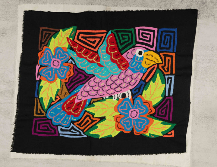 Pink And Blue Fantasy Parrot Bird Mola