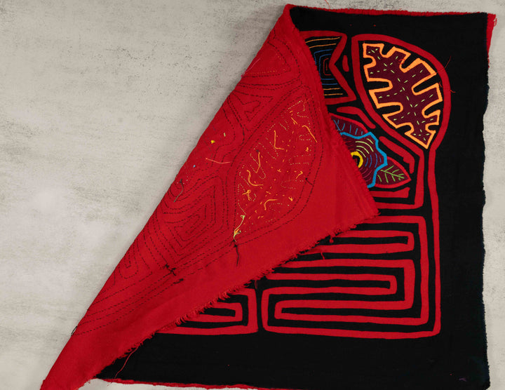 Red And Black Song Bird Mola