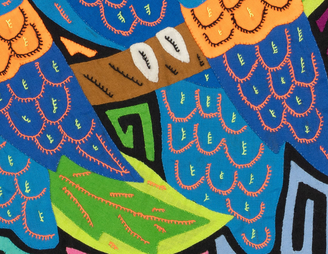 Blue And Gold Toucan Parrot Bird Mola