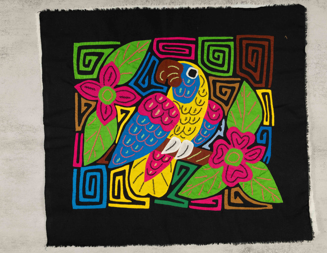 Blue And Yellow Parrot Bird Mola