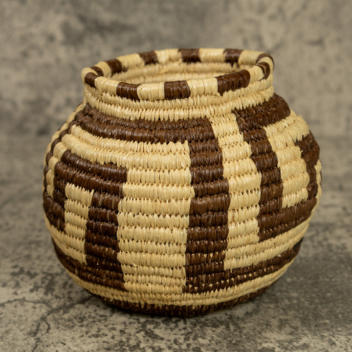 Coil Design Hand Woven Rainforest Basket