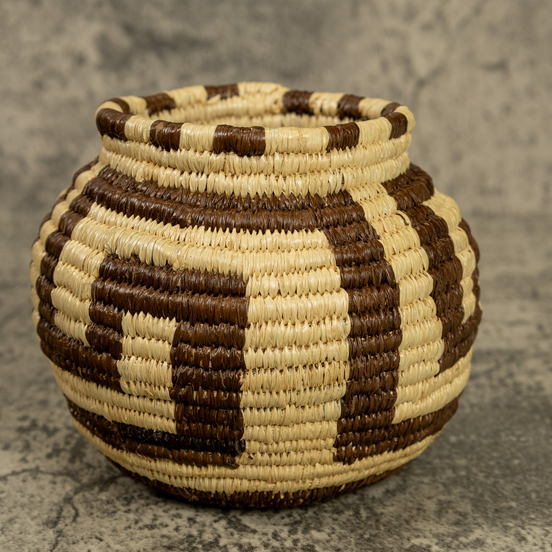 Coil Design Hand Woven Rainforest Basket